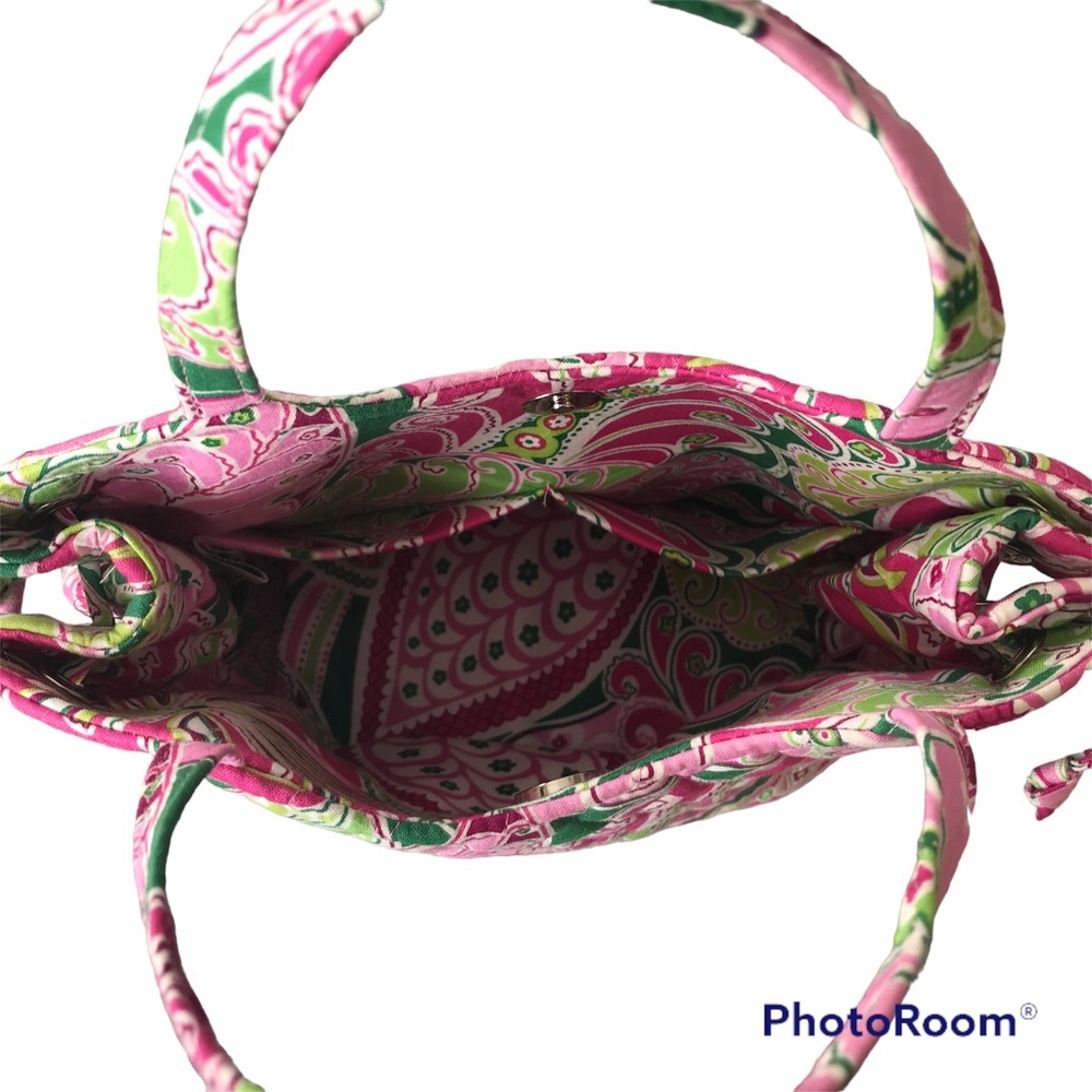 Vera Bradley Satchel *Retired* Pinwheel Pink - Picture 4 of 5